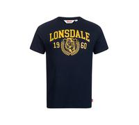 LONSDALE Camiseta 'Staxigoe' navy / amarillo S EUR