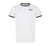 LONSDALE Camiseta 'Trelill' azul oscuro / blanco XL EUR