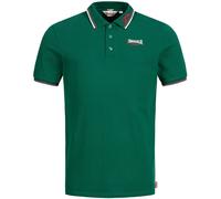 Lonsdale London Lion Men´s Polo Shirt Shirt Polo Shirt Bottlegreen, tamaño:L