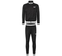 LONSDALE Chándal 'Ashwell' negro / blanco XXL EUR