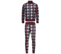 LONSDALE Chándal 'Enfield' navy / rojo / blanco XL navy / rojo / blanco