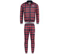 LONSDALE Chándal 'WICKSTONE' azul / rojo M azul / rojo