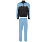 Lonsdale Woodwick Chándal, Negro y Azul, XXXL para Hombre