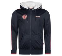 LONSDALE Chaqueta de chándal navy / rojo sangre / blanco XL navy / rojo sangre / blanco