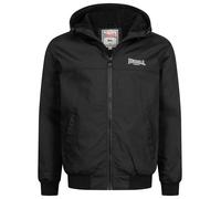 LONSDALE Chaqueta de entretiempo 'Dunster' negro / blanco L EUR