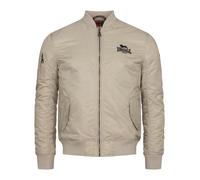 LONSDALE Chaqueta de entretiempo 'Tern Hill' arena / negro XXXL arena / negro