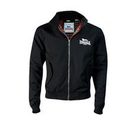 Lonsdale Chaqueta Harrington Negro Black Classic XS S M L XL XXL 2XL 3XL 4XL 5XL