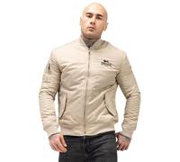 Lonsdale Chaqueta Tern Hill para hombre, arena y negro, M