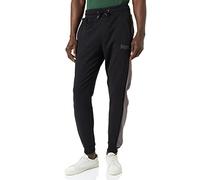 Lonsdale Chivelstone Pantalones Deportivos, Black/Marl Ash, XL para Hombre