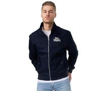 Lonsdale Clásico Chaqueta para Todas Las Condiciones, Azul Marino/Plateado, XL para Hombre