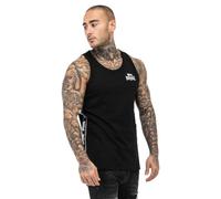 Lonsdale Clousta Singlet, Blanco/Negro, XXL para Hombre