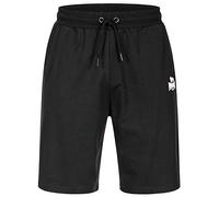 Lonsdale Dallow Sudor, Negro/Blanco, XXL para Hombre
