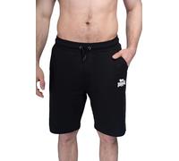 Lonsdale Dallow Sudor, Negro/Blanco, XXL para Hombre