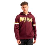 Lonsdale Darfield Chaqueta Deportiva, Oxblood/Amarillo/Blanco, XL para Hombre