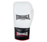 Lonsdale Equipo Campton Unisex Adulto, Blanco/Negro/Rojo, 10 oz L