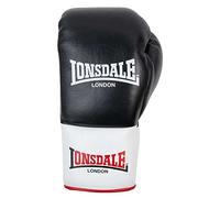 Lonsdale Equipo de Campton Unisex Adulto, Negro/Blanco/Rojo, 10 oz R