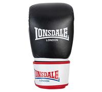 Lonsdale Equipo Maddock Unisex Adulto, Negro/Blanco/Rojo, S
