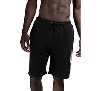 Lonsdale FRINGFORD, Pantalones Cortos Hombre, Black, Normal