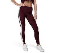 Lonsdale Garrabost Leggings, Oxblood/White, XL para Mujer