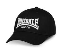 Lonsdale Gorra FLIXTON negro/blanco, talla única