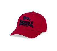 LONSDALE Gorra 'Salford' rojo oscuro / negro 55-60 rojo oscuro / negro