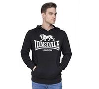 Lonsdale Gosport 2 Camisa, Negro, XXL para Hombre