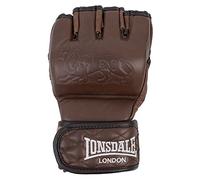 LONSDALE Guantes deportivos marrón / negro / blanco, Talla S-M
