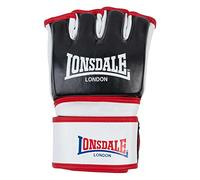 LONSDALE Guantes deportivos 'Emory' azul / rojo / negro / blanco, Talla M