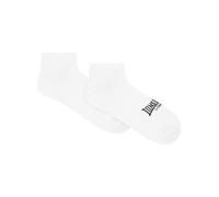 Lonsdale Hayles - Calcetines unisex (6 unidades), color blanco y negro, talla 43-46