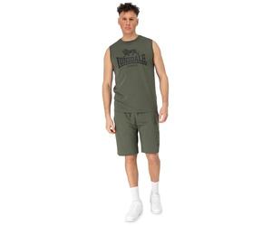Lonsdale Herren Ärmelloses T-shirt & Shorts Set Normale Passform Allanton Conjunto de camiseta y pantalones cortos sin mangas para hombre, ajuste normal ALLANTON Hombre