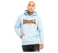 Lonsdale Hooded Classic Ll002 Sudadera con Capucha, Soft Sky, L para Hombre
