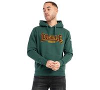Lonsdale Sudadera con capucha Hooded Classic LL002 Verde botella L para hombre