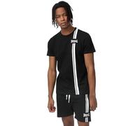 Lonsdale Inverbroom Camiseta DE Ocio, Blanco/Negro, L para Hombre