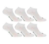 Lonsdale Invisible Fresh 6 Pares Calcetines Deportivos, Algodón Piquet (Blanco, 43-46)