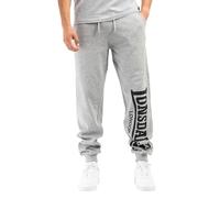 Lonsdale Jogginghose Logo Large - Pantalones deportivos Hombre, Gris, Large (Talla del fabricante: Large)