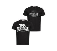 Lonsdale Kelso Short Sleeve T-shirt 2 Units L