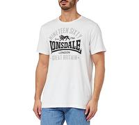 Lonsdale Kilchoan Camiseta DE Ocio, Multicolor, L para Hombre