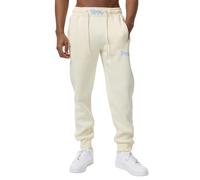 Lonsdale Kilmorack Pantalones de chándal, Beige/Azul, M para Hombre 117385