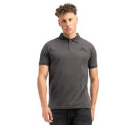 Lonsdale Lambston Polo, Gris Y Negro, L para Hombre