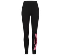 LONSDALE Leggings 'Merridge' rosa / negro XL rosa / negro