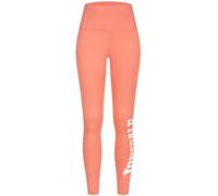 LONSDALE Leggings 'Semley' coral / blanco M coral / blanco