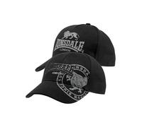 Lonsdale LEISTON Double Pack Gorras, Black, One Size Unisex-Adulto