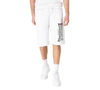 Lonsdale Logo Jam Pantalones Cortos, Blanco, S Hombres
