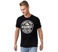 Lonsdale London Against Racism Hombre Camiseta Negro S 100% algodón Regular