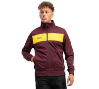 Lonsdale London Alnwick - Chaqueta para hombre, Oxblood/Yellow, XXL