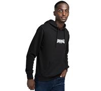 Lonsdale London Sudadera con capucha BEETHAM Hombre Negro 60% algodón, 40% poliéster M Regular