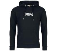 Lonsdale London BEETHAM Hombre Sudadera con Capucha Negro M 60% algodón, 40% poliéster Regular