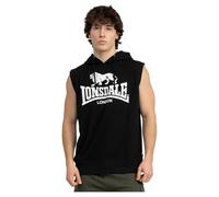 Lonsdale London BIGNOR Hombre Top Tirante Ancho Negro S 60% algodón, 40% elastán Regular