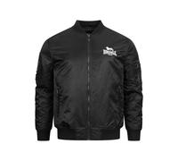 Lonsdale London Chaqueta de entretiempo 'Ludford' negro / blanco XXXL negro / blanco