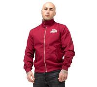 Lonsdale London Chaqueta Harrington | Cuello alto, mangas largas con puños acanalados, corte estrecho con cremallera frontal, ideal para viajes, ocio y uso diario
